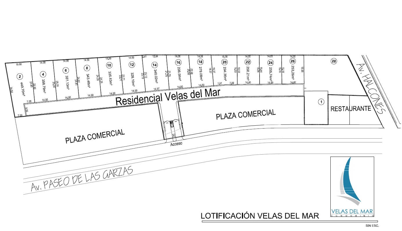 Condominio Velas del Mar en Manzanillo - Lotificación - Fraccionamiento en Manzanillo, Colima